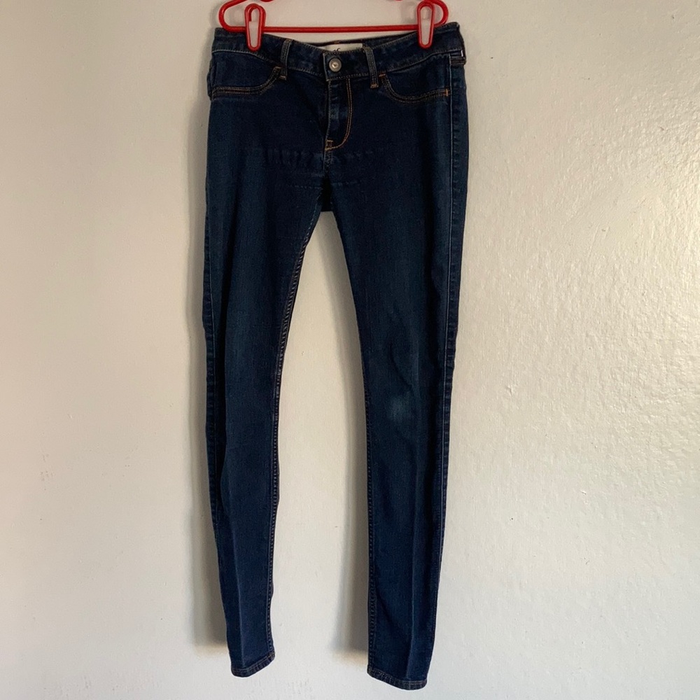 Hollister Size 5R W27‎ L29 Blue Jeans